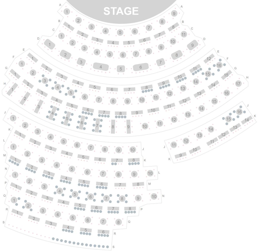 Bill Maher At MGM Grand Seating Chart